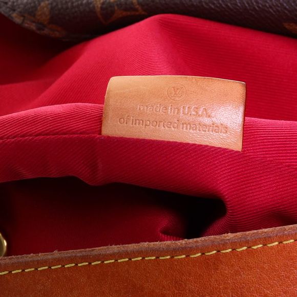 Louis Vuitton Graceful Handbag Monogram Canvas MM Brown - Picture 11 of 12